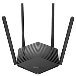 Roteador Mercusys MR60X AX1500 Dual Band Wi-Fi 6 Preto