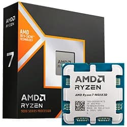 Processador AMD Ryzen 7 9850x3d Socket Am5 / 5.6GHZ / 104MB