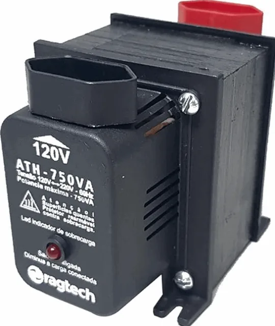 Ragtech Autotransformador Ath 750va Bivolt Tomada 10a 2p+t 4472