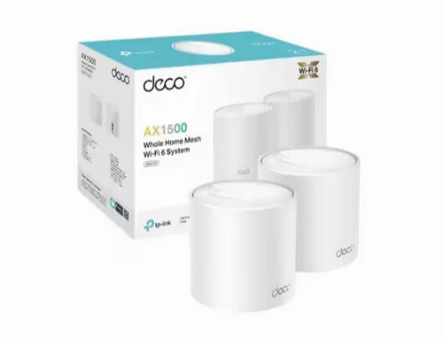 Tp-link Roteador Wireless Dual Band Ax1500 Mesh WI-FI 6 Deco X10 (2-pack)<br>