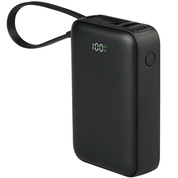 Carregador Portátil Mox Mo-pb1020 10.000 MAH 2 Saídas USB e Usb-c - Preto