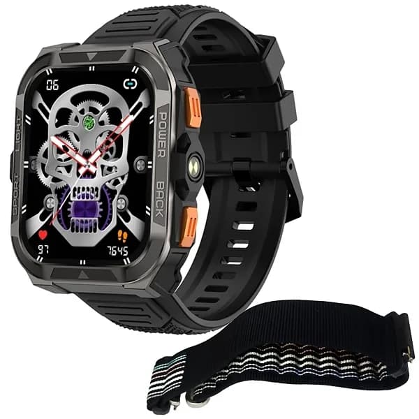 Relógio Blackview W80 Pro com GPS Bluetooth - Preto