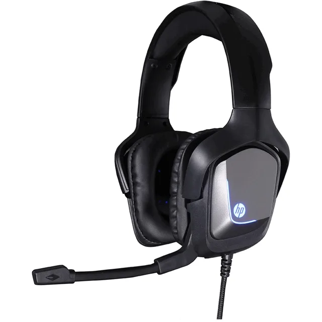 Headset Gamer Surround 7.1 USB LED Preto H220GS HP