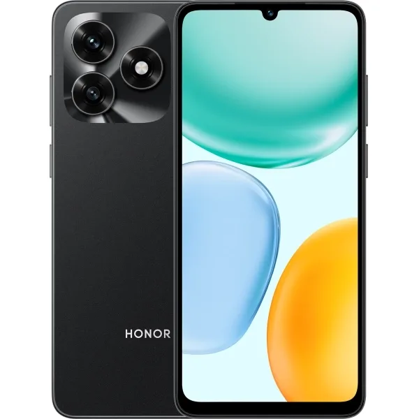 Celular Honor X5c NLA-LX1 NFC Dual Sim de 128GB 4GB RAM de 6.74" 50mp 5mp - Midnight Black (anatel)