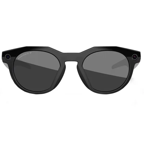 Óculos de Sol Oakley Meta HSTN 00W8002 com Câmera e Speaker Black Prizm Black Polarized