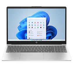 Notebook HP 15-FD0113DX Intel Core i3 N305 8GB RAM 128GB UFS 15.6" HD Prata