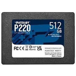 SSD Patriot 512GB P220 2.5" SATA 3