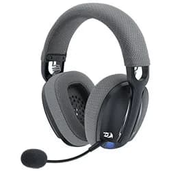 Headset Gamer Redragon H878BG Skuld Pro / Wireless - Preto / Cinza