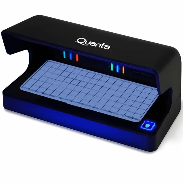 Detector de Nota Falsa com Luz Ultravioleta Quanta Qtdbf30 - Preto