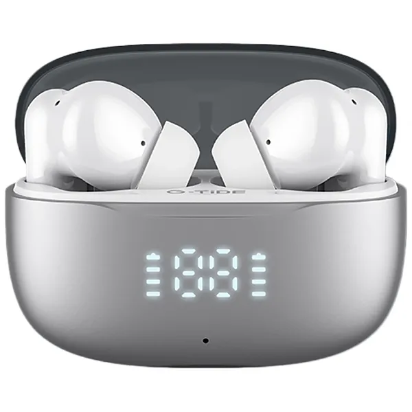Fone de Ouvido sem Fio G-tide Colorbeats com ANC Enc - Branco Prata