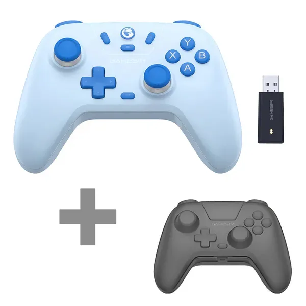 Controle sem Fio Gamesir Nova Lite T4n para Pc Steam Nintendo Smartphone + Case