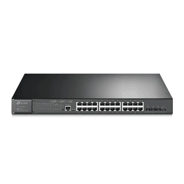 Tp-link Switch Gerenciavel L2+ 24 Portas Gigabit Poe+ e 4 Slots Sfp+10ge Tl-sg3428xmp