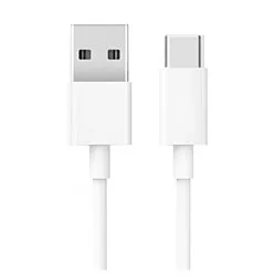 Cabo Xiaomi SJX14ZM Type-c a USB Macho 1m - Branco