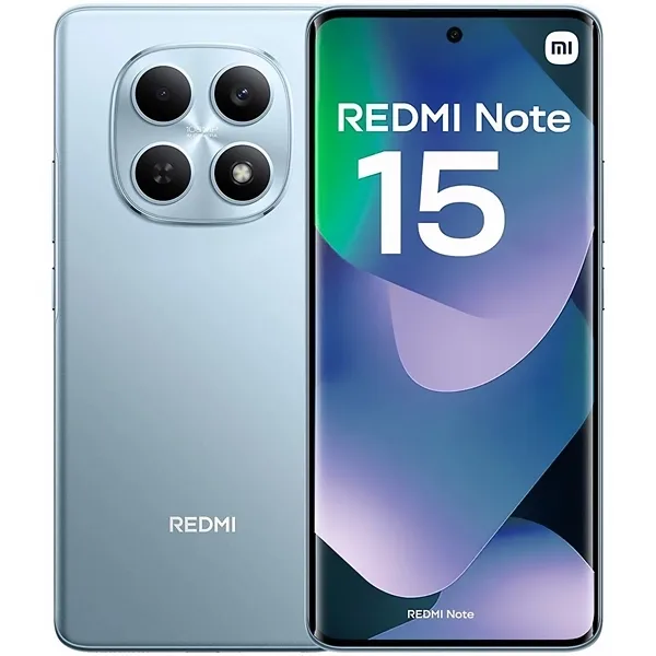 Celular Xiaomi Redmi Note 15 Dual Sim 128GB 6GB RAM de 6.77" 108mp 20mp - Glacier Blue (global)