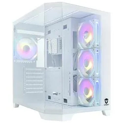 Gabinete Gamer Satellite K903 ATX / 4 Cooler / Argb - Branco