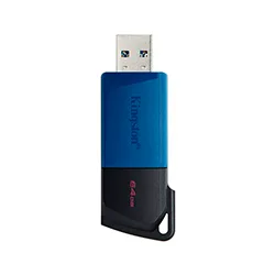 Pendrive Kingston 64GB USB 3.2 - Preto (dtxm/64gb)