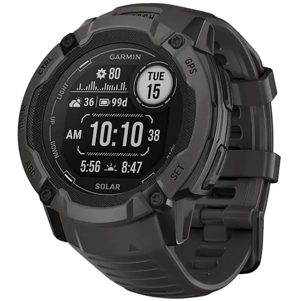 Relógio Garmin Instinct 2x Solar 010-02805 com GPS Bluetooth - Preto