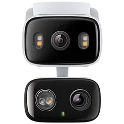 Câmera de Segurança TP-Link Tapo C246D Wi-Fi Dual 2K Interna/Externa Branca