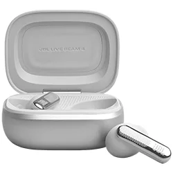 Fone de Ouvido Jbl Live Beam 4 Perfect Fit Tws / Bluetooth - Prata