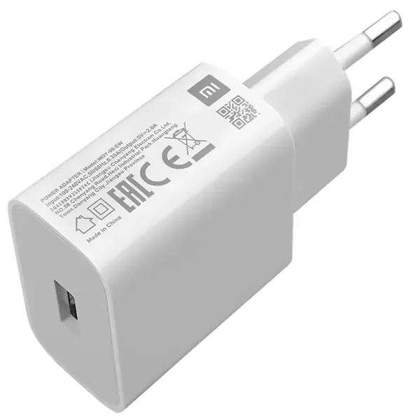Adaptador de Energia para Celular Xiaomi Mdy-09-ew 1 Saída USB - Branco