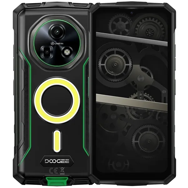 Celular Doogee Fire 5 Ultra NFC Dual Sim de 128GB 6GB RAM de 6.6" 48mp 8mp - Forest Green