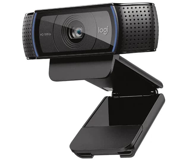 Logitech Webcam Full HD 1080p USB C920s Preto 960-001257
