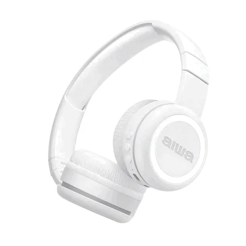 Aiwa Fone de Ouvido Headphone Bluetooth AWS-HP-03-W Branco