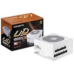 Fonte Gigabyte GP-UD1000GM PG5 Ice V2 1000W ATX 3.1 Modular 80 Plus Gold Branco