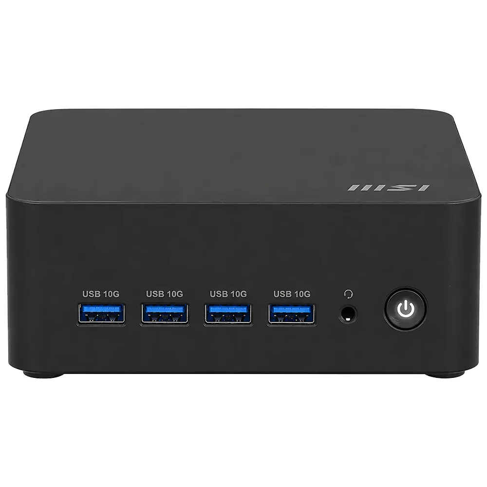 Mini PC MSI Cubi Z AI 8M-023BUS-BAR98945SXX AMD Ryzen 9 8945HS (Memória e HD Não Inclusos)