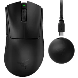 Mouse Gamer Razer Deathadder V4 Pro Wireless - Preto (rz01-05330100-r3u1)