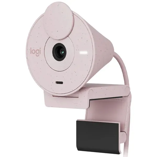 Webcam Logitech Brio 300 Full HD Usb-c - Rosa