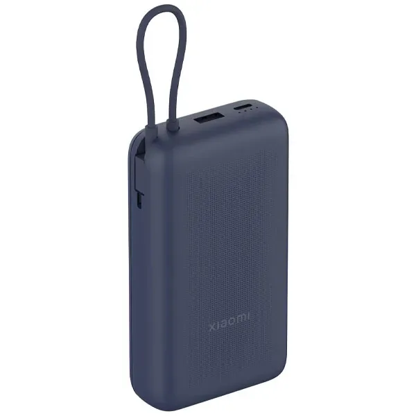 Carregador Portátil Xiaomi 33W Power Bank PB2030MI 20.000 mAh USB e USB-C Azul