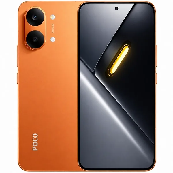 Celular Xiaomi Poco X8 Pro Max NFC Dual Sim de 256GB 12GB RAM de 6.83" 50+8mp 20mp - Laranja (global)
