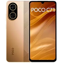 Celular Xiaomi Poco C71 3GB RAM 64GB 6.88" Dual Sim LTE Dourado
