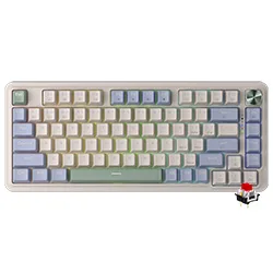 Teclado Gamer Redragon K673CPG-RGB-PRO Ucal Pro Wireless RGB Red/Inglês Branco/Verde