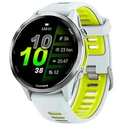 Relógio Smartwatch Garmin Forerunner 970 - Branco (010-02969-01)