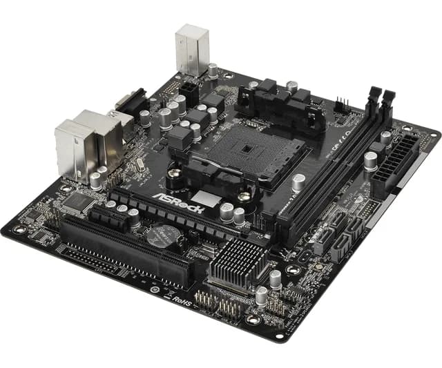 Asrock Placa Mae Fm2a68m-hd+ R2.0 DDR3 Matx Fm2/fm2+