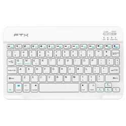 Teclado Ftx B09 Bluetooth / Português - Branco (106210)