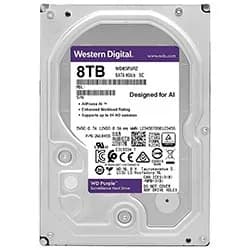 HD Western Digital 8TB WD Purple Surveillance 3.5" SATA 3 5640RPM WD85PURZ