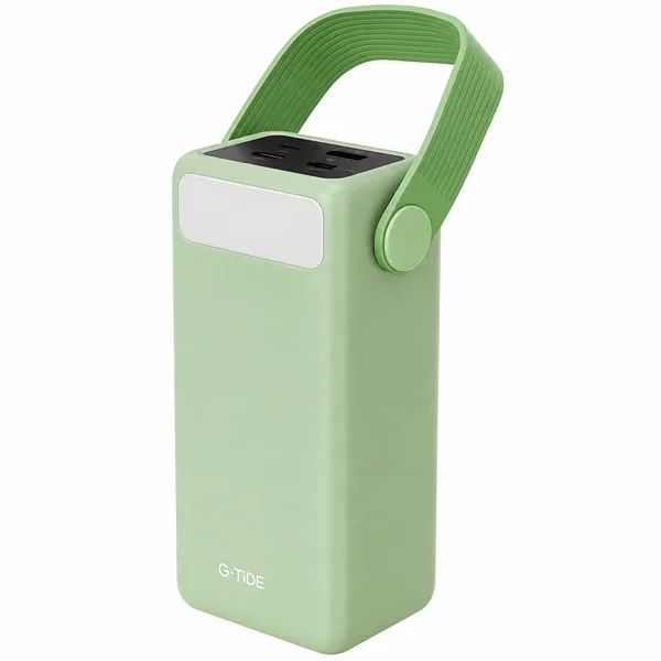 Carregador Portátil G-tide Poweroasis+ 50.000 MAH 2 Saídas USB e 1 Usb-c - Verde