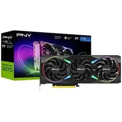 Placa de Vídeo Pny Epic-x Oc 12GB GeForce RTX5070 GDDR7 / RGB - VCG507012TFXXPB1-O