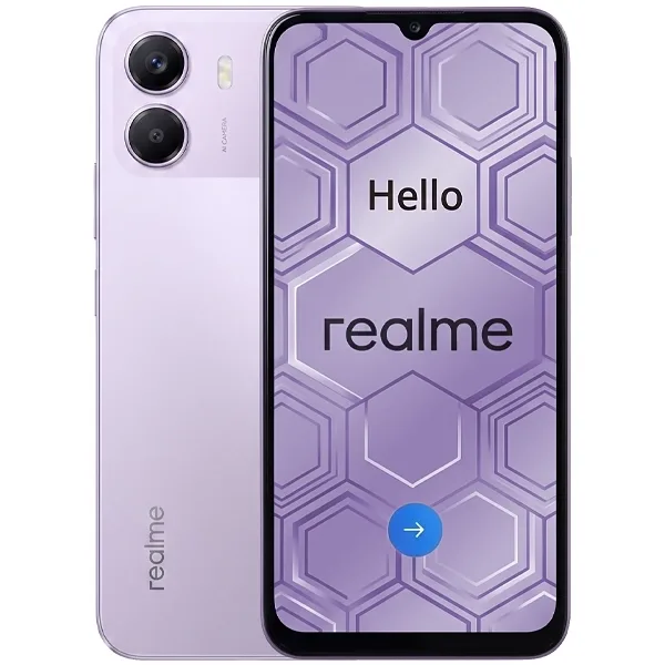 Celular Realme P4 Lite RMX5377 NFC Dual Sim de 128GB 4GB RAM de 6.8" 13mp 5mp - Pulse Purple (anatel)