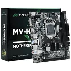 Placa Mãe Macrovip MV-H61V2 Socket Lga 1155 / VGA / DDR3