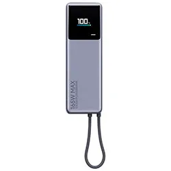 Carregador Portátil Xiaomi PB1165MI 10000MAH / Usb-c / 165W - Cinza