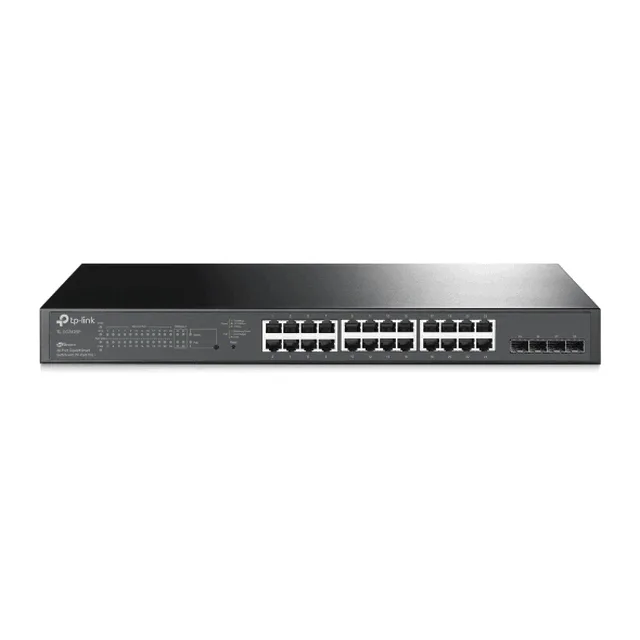 Tp-link Switch Smart 24 Portas Gigabit Poe+ 04 Slots Sfp Tl-sg2428p