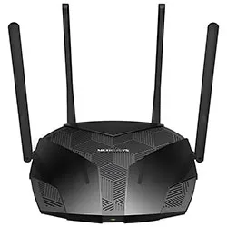 Roteador Mercusys MR70X AX1800 Dual Band Wi-Fi 6 Preto