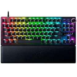 Teclado Gamer Razer Huntsman V3 Pro Tenkeyless Analog Optical USB RGB Inglês Preto RZ03-04980200-R3U1