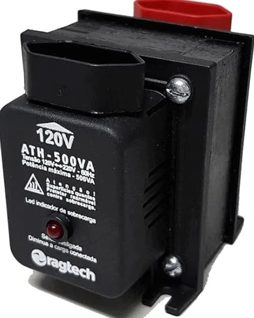 Ragtech Autotransformador Ath 500va Bivolt Tomada 10a 2p+t 4471