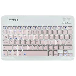 Teclado Ftx B09 Bluetooth / Espanhol - Rosa / Branco (106234)