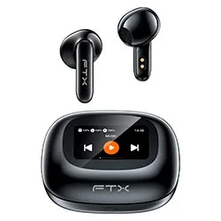 Fone de Ouvido Ftx E97L-BK Tws Bluetooth - Preto